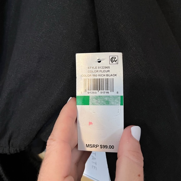 1. STATE Cut Out Linen Blend Romper NEW - Picture 4 of 10